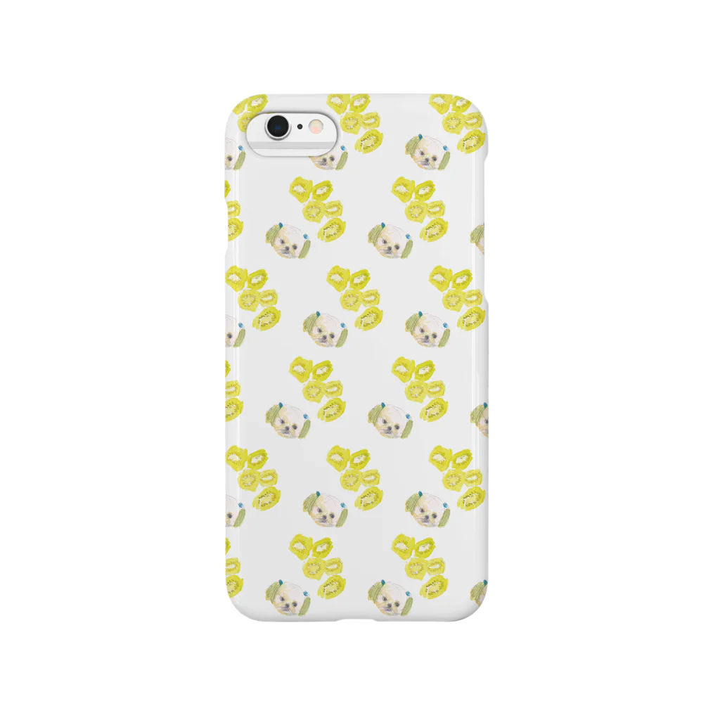 iiiiのkiwifruit & dog Smartphone Case