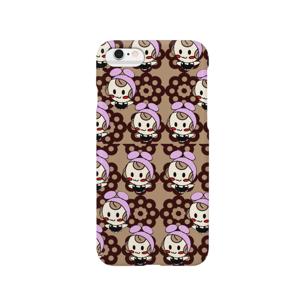 シマブクロ☆ショップの可愛いバニーちゃん Smartphone Case