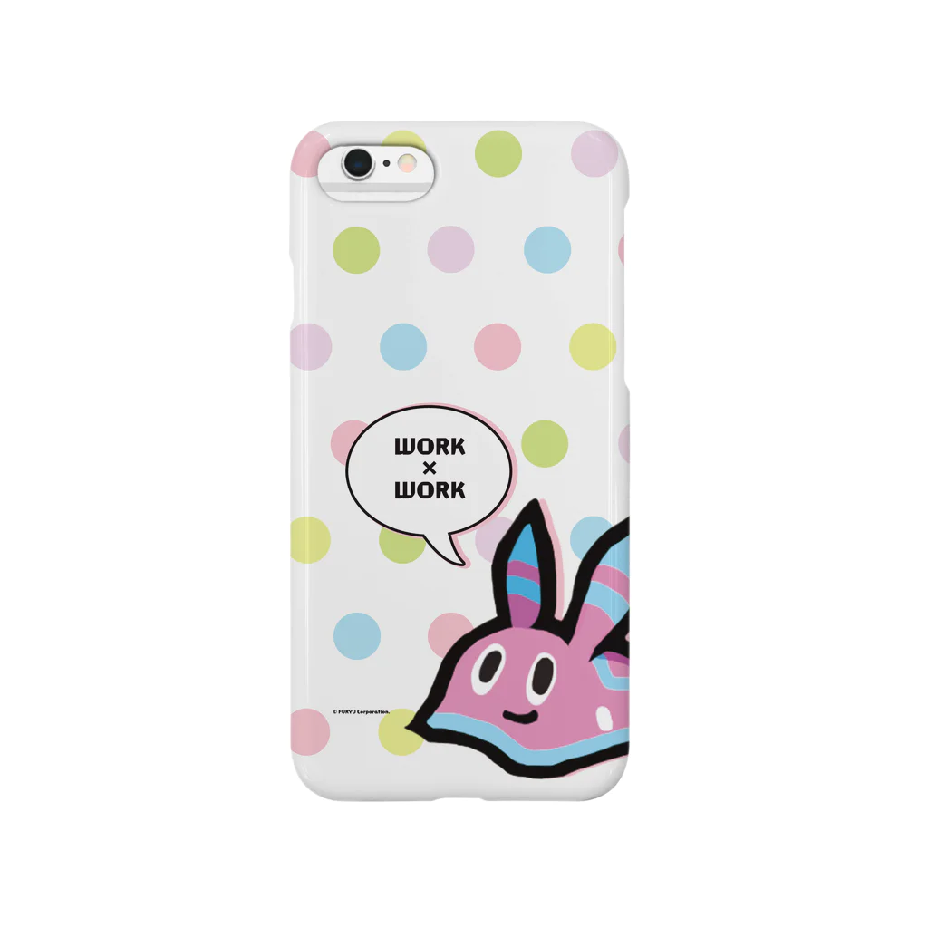 WORK×WORK 公式グッズストアのウミウシちゃん スマホケース Smartphone Case