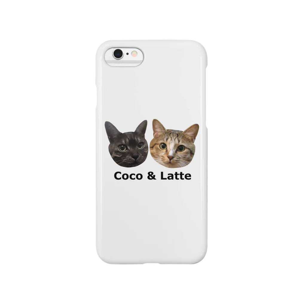 Coco&Latteのmini Coco Latte iPhone スマホケース