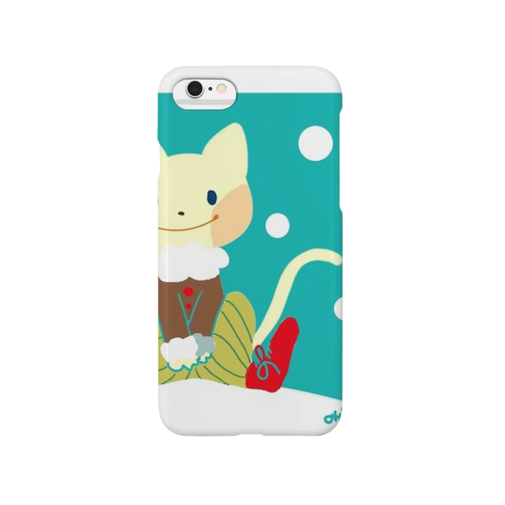 つれづれさんの冬ねこ Smartphone Case