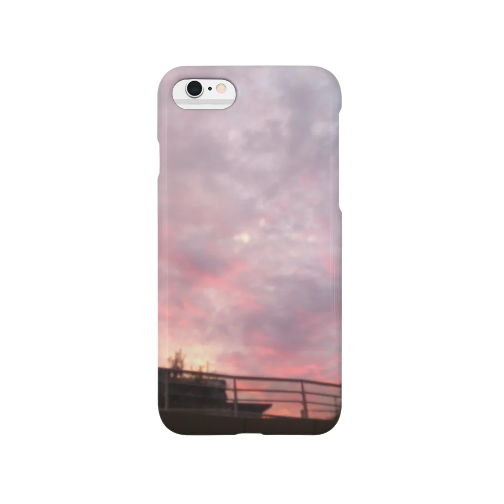 くままーくの夕焼け空 Smartphone Case