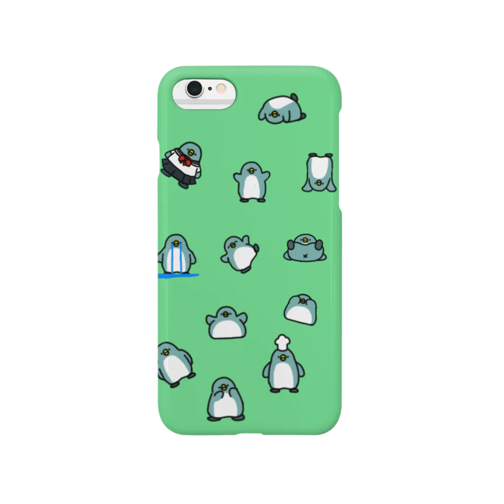 ちょこぺんのちらばるいろんなペンギン Smartphone Case