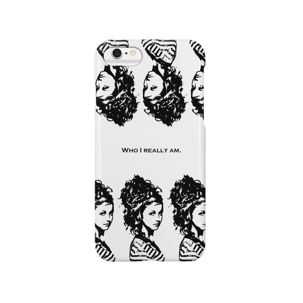 kuma製作所のwho I really am. Smartphone Case