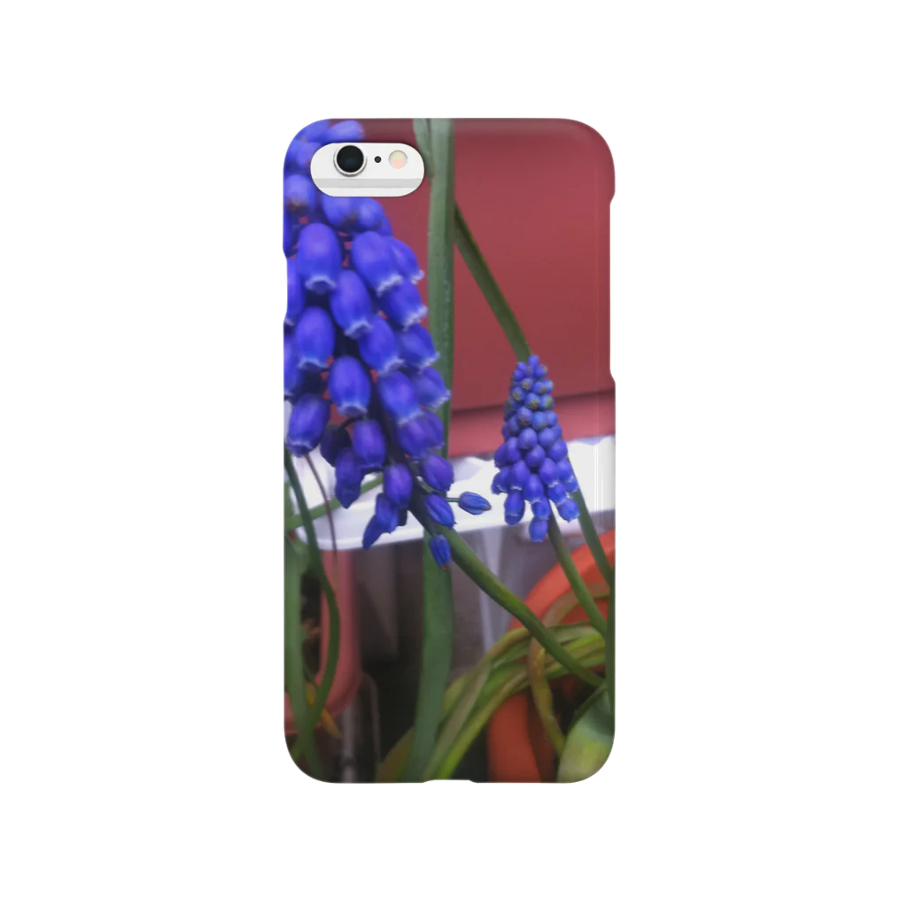Yochan_zzzの幻想的な青い花 Smartphone Case