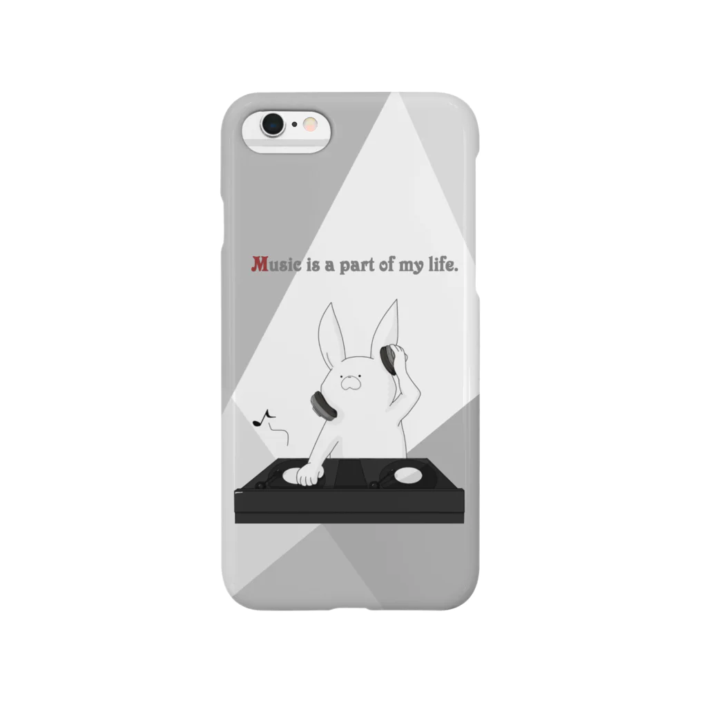 PANDAのMusic is a part of my life. Smartphone Case