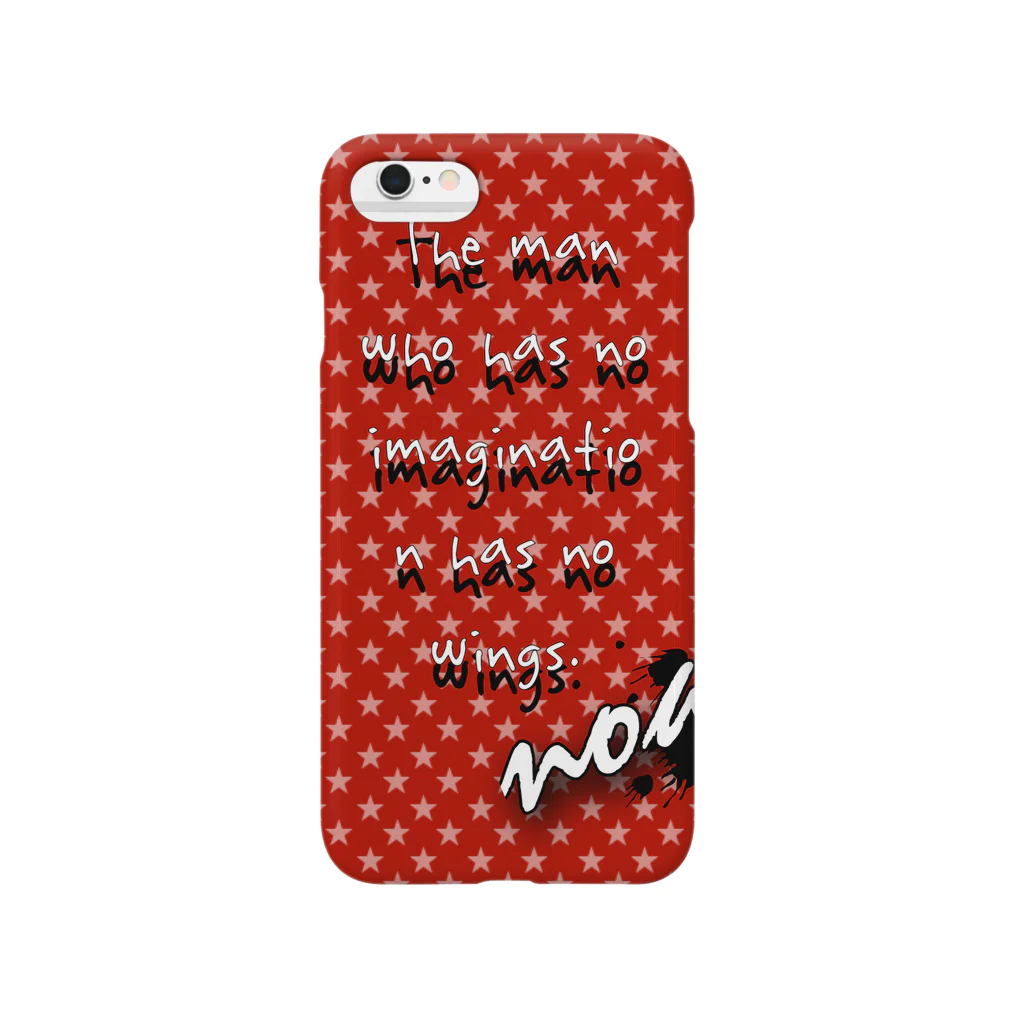 N,FamのThe man who has no imagination has no wings.   Smartphone Case