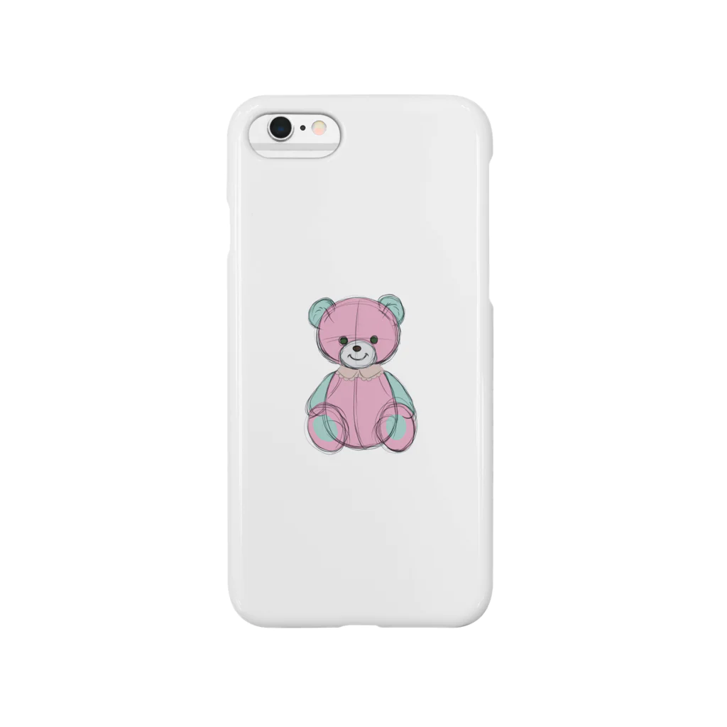 Aya FujiiのPink Bear スマホケース