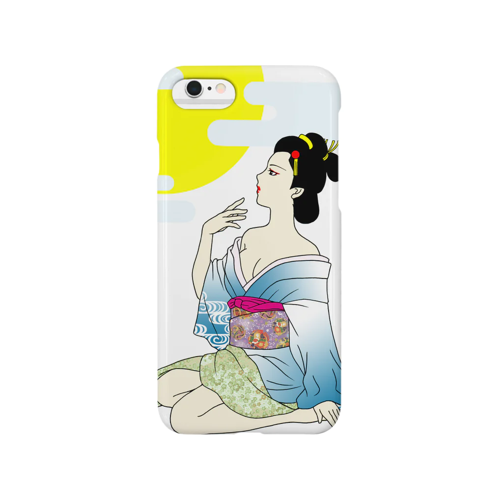 miu_yayoiのお月見 Smartphone Case