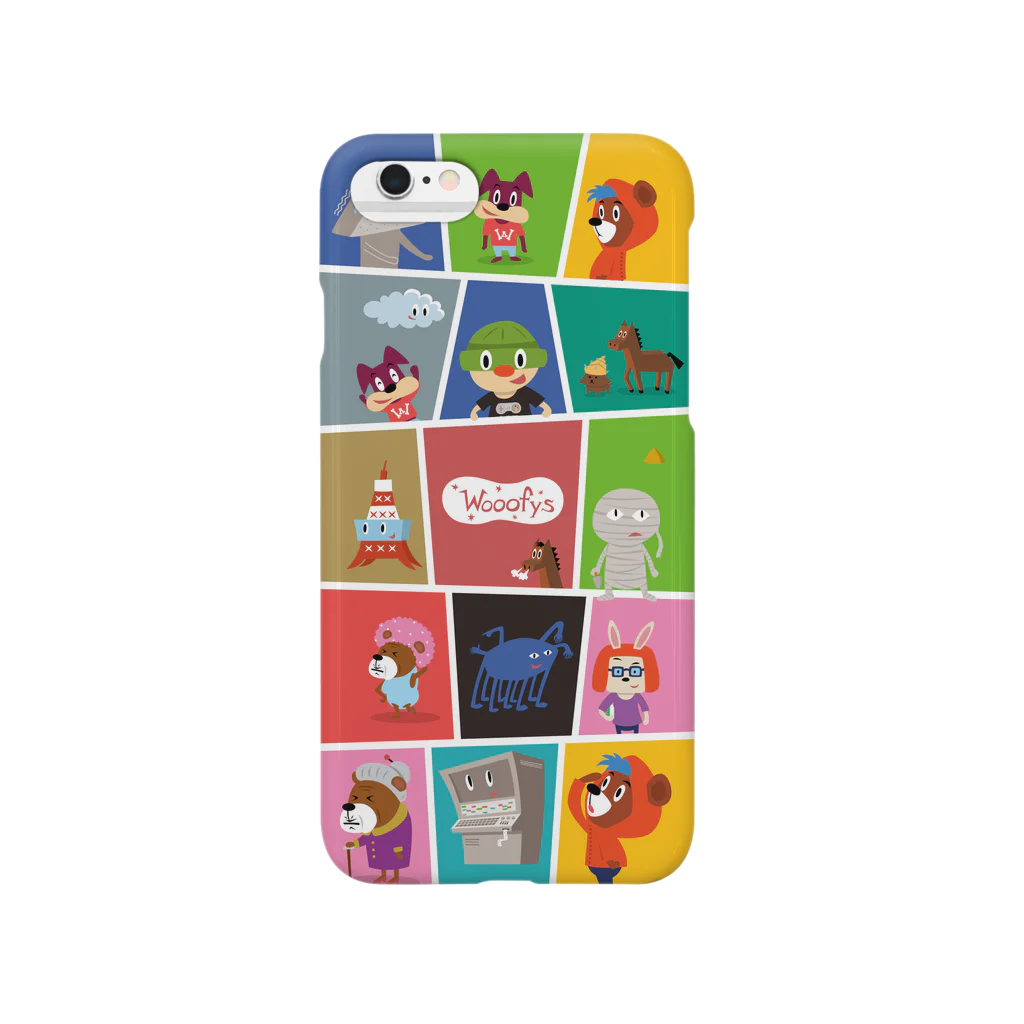 WooofyのWooofys cartoon case スマホケース