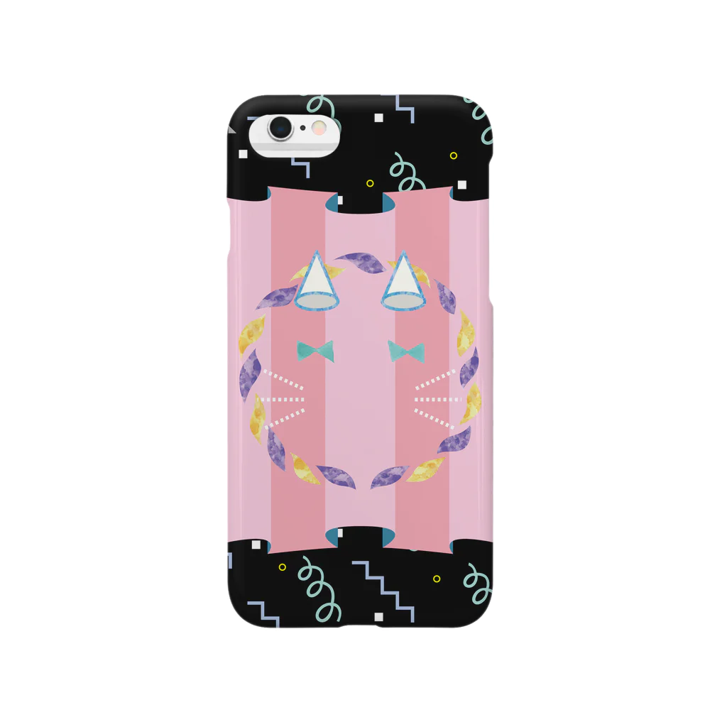 ツルモトマイのCircle Cut - サークルキャット - Smartphone Case