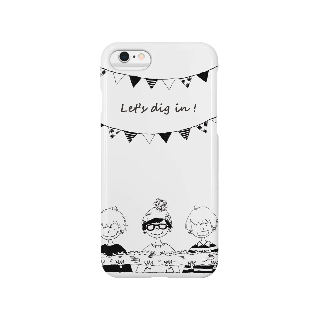 ゆんのLet's dig in ! Smartphone Case