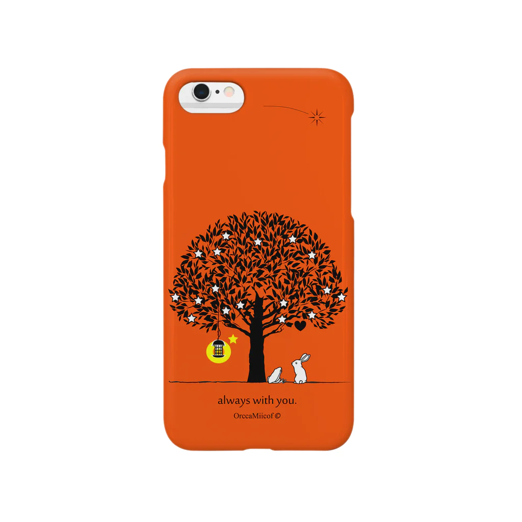 OrccaMiicofのalways with you.（ValenciaOrange） Smartphone Case