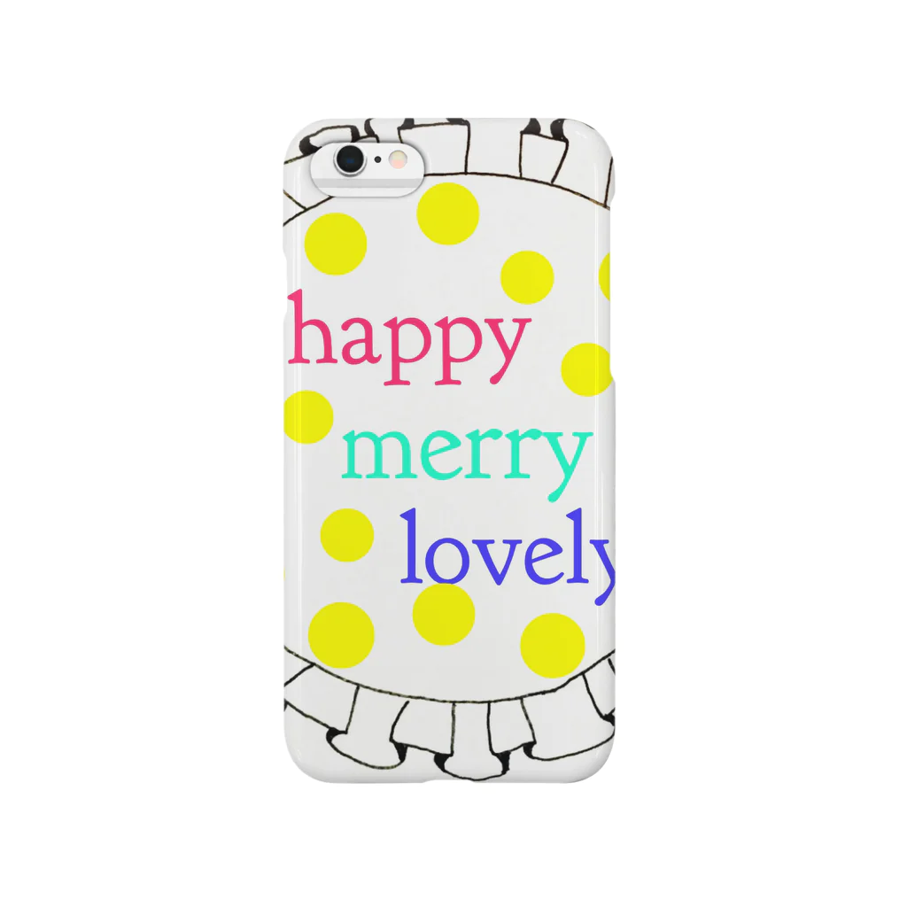 おぼこ屋のhappy merry lovely Smartphone Case