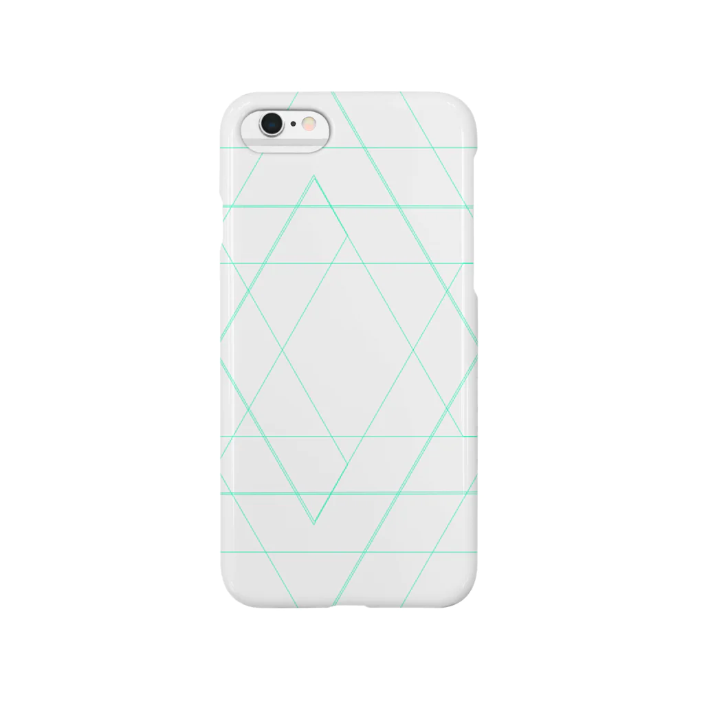 ismのgeometric hexagon Smartphone Case