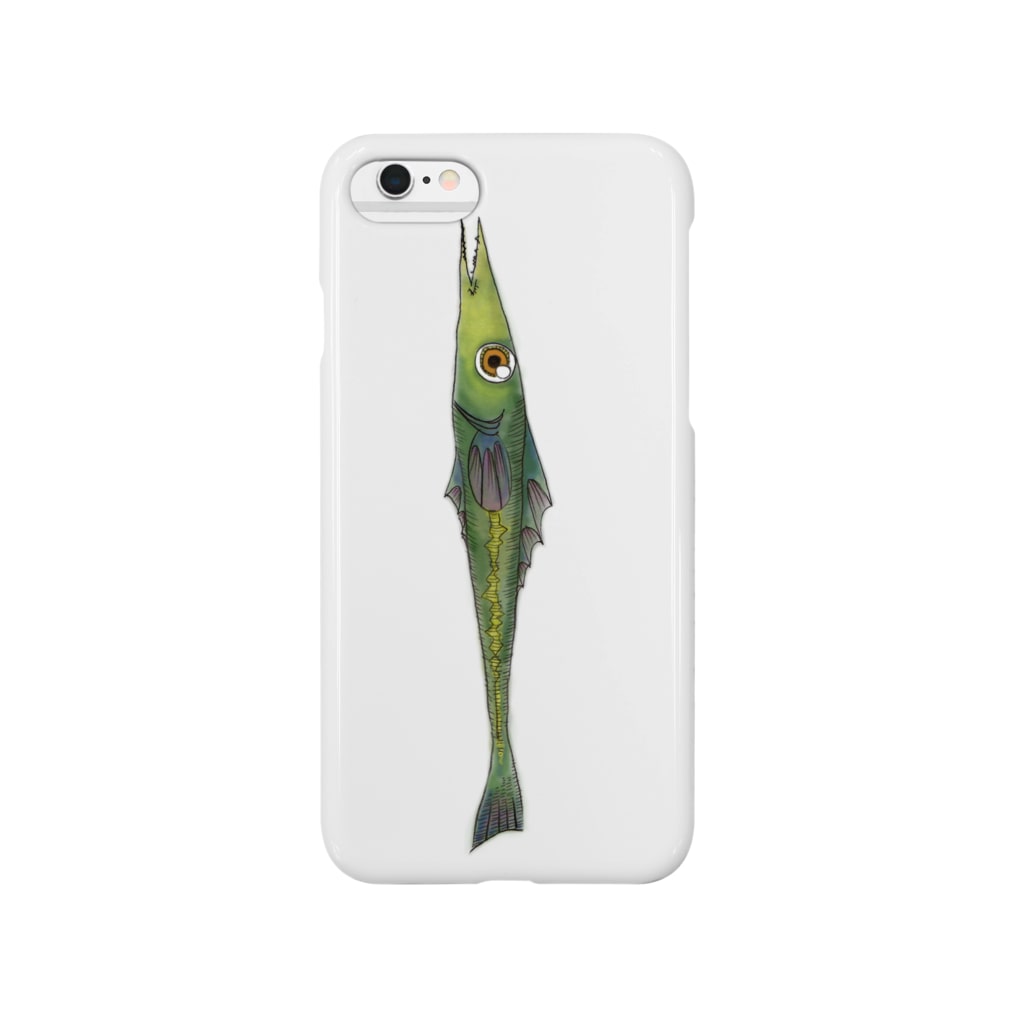 細長い魚を縦に Samakatanのスマホケース Iphoneケース 通販 Suzuri スズリ