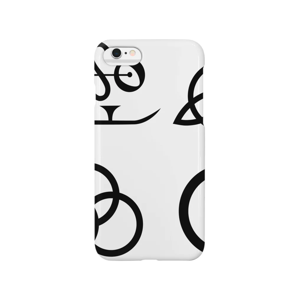 miniminiのfour symbols　 Smartphone Case