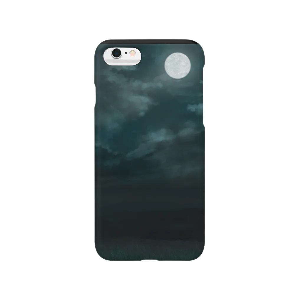 nekoryo88のThe Full Moon Smartphone Case