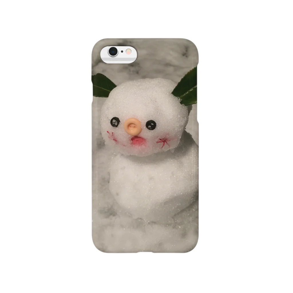 NYACHA&BOOCHAの雪だるぶーちゃ、 Smartphone Case