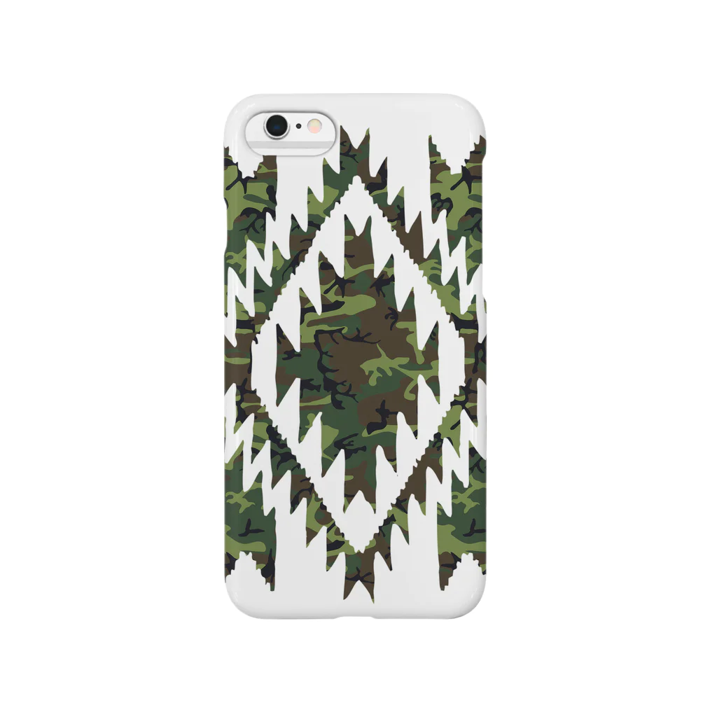 SMILE BRINGS HAPPINESSのchimayo_camofla Smartphone Case