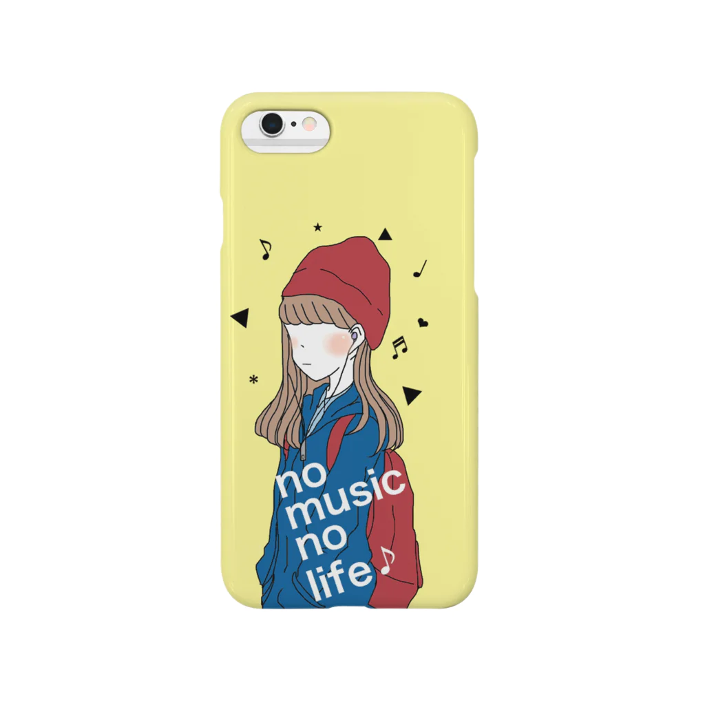 餅ガールΩ~のno music no life♪ Smartphone Case