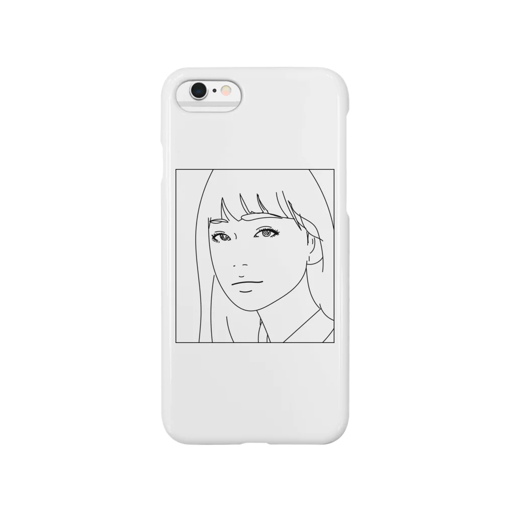 ZUPPYのロングヘアー Smartphone Case