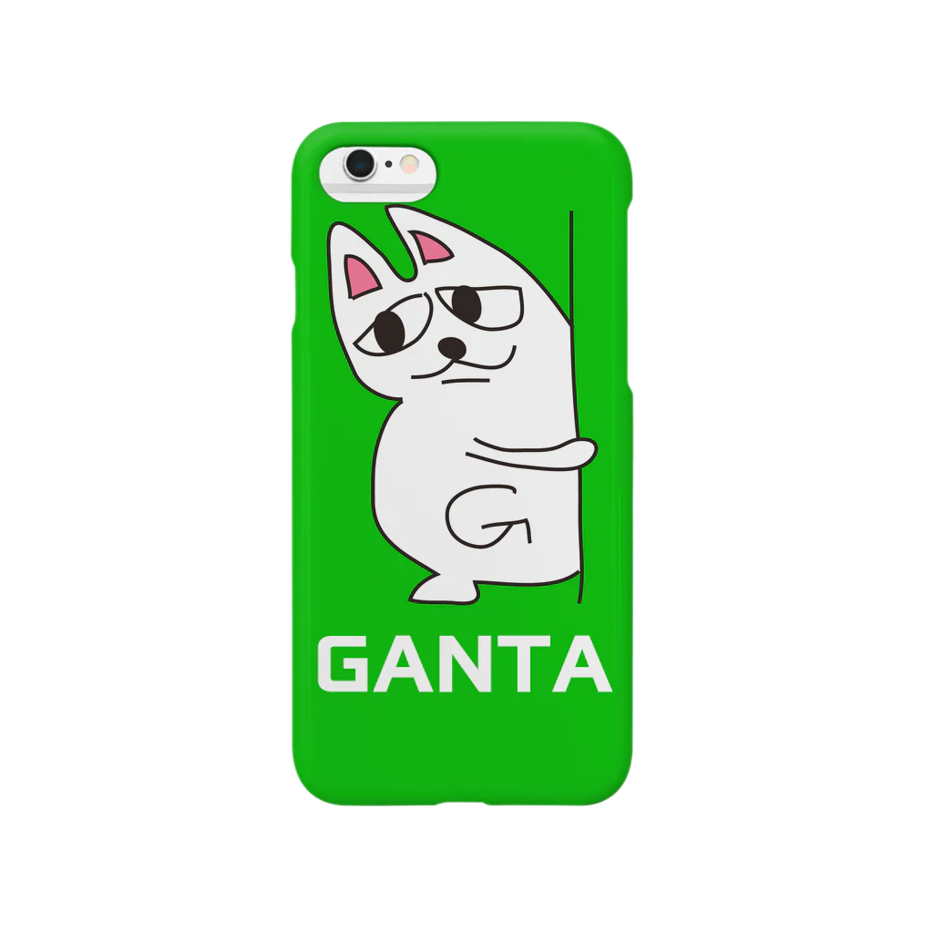 ganta0131のがんたのiphoneケース(チラッ)  スマホケース