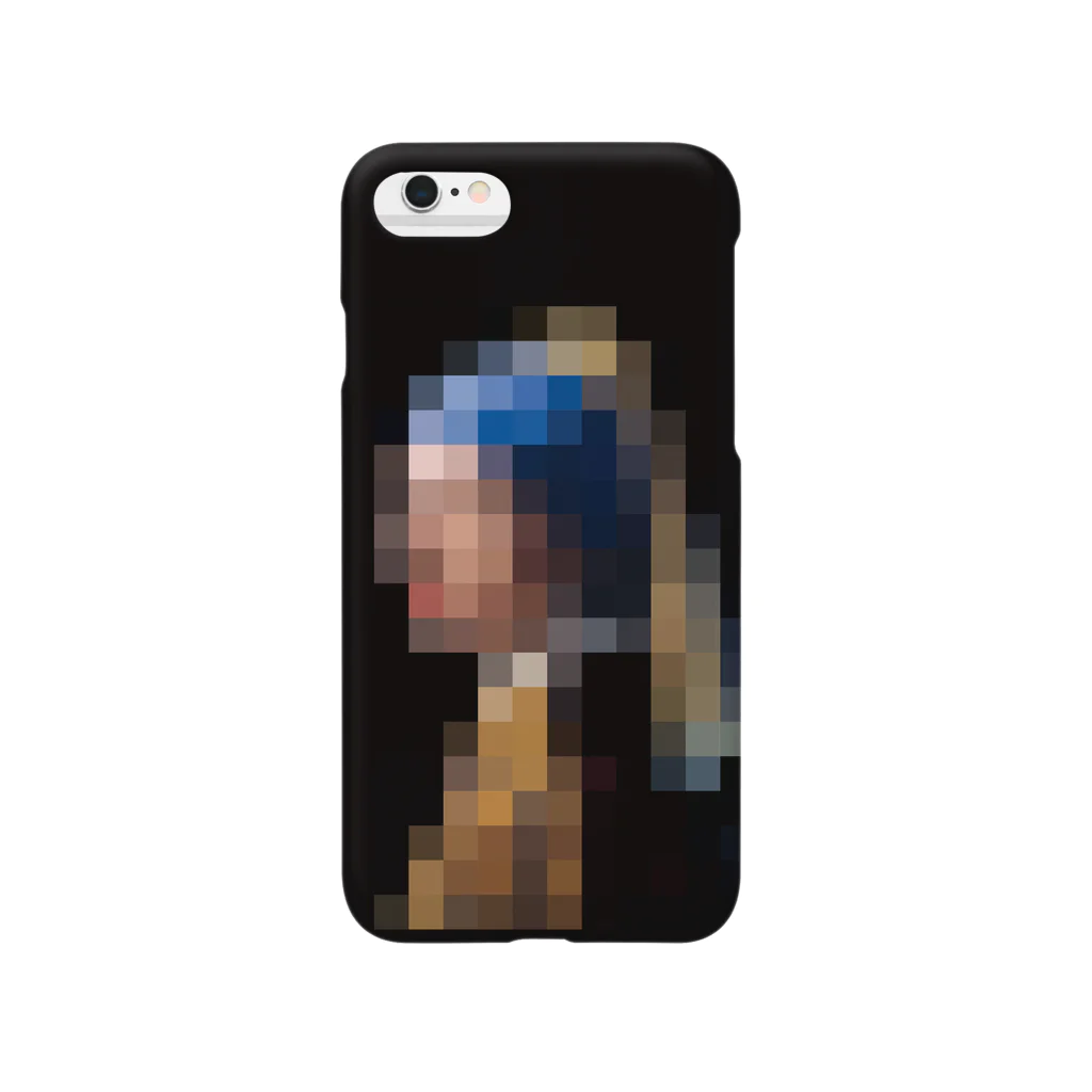 SMILE BRINGS HAPPINESSのpearl pierce girl Smartphone Case