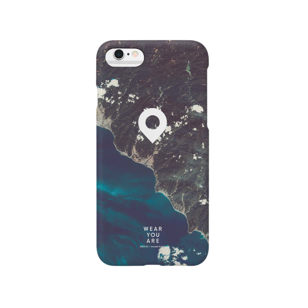 WEAR YOU AREの高知県 安芸郡 スマートフォンケース Smartphone Case