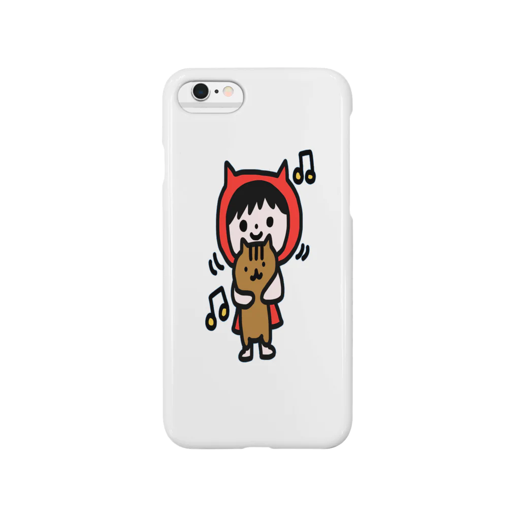 TOMpiの赤い服のねこりん Smartphone Case