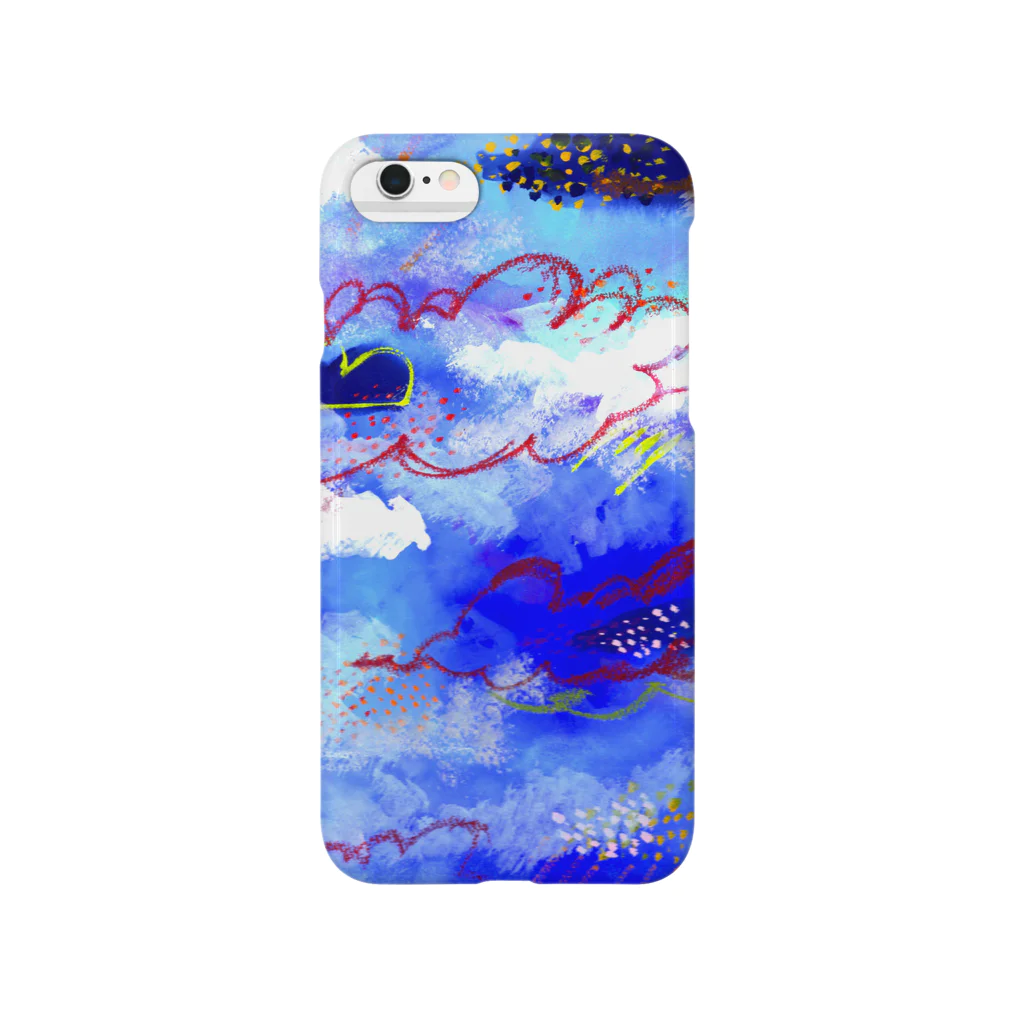 repeat_forestのもくもく雲 Smartphone Case