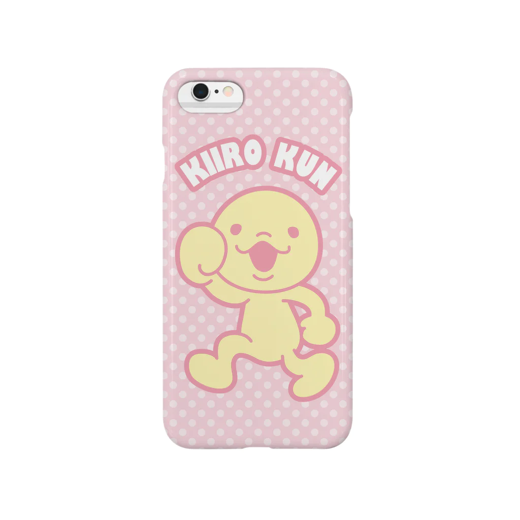 もちづきよつばのきいろくん/iPhoneピンク Smartphone Case