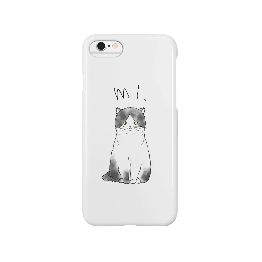 sorata_のmi.catハチワレ(クロ) Smartphone Case