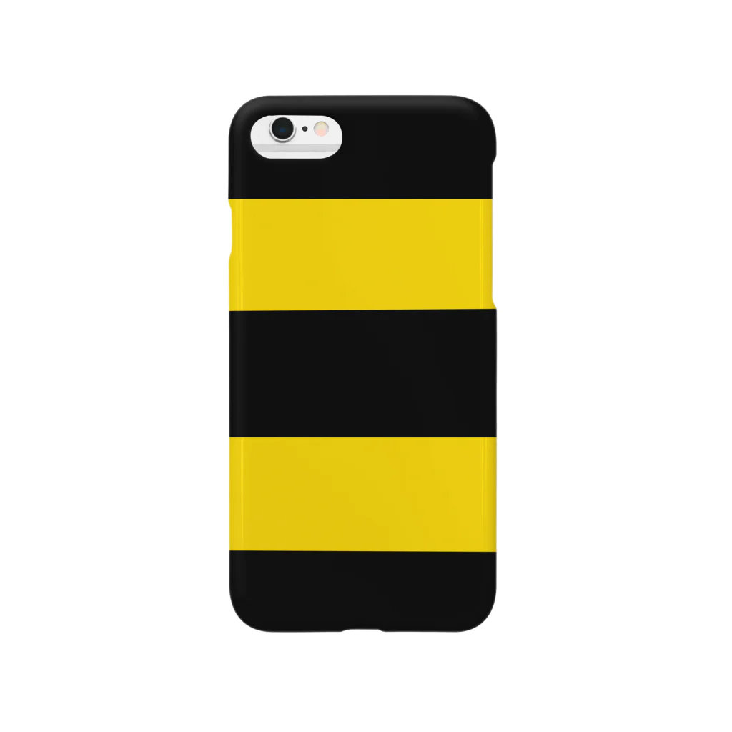 OCCULT GRAPPLEの黄色と黒のシマシマ Smartphone Case
