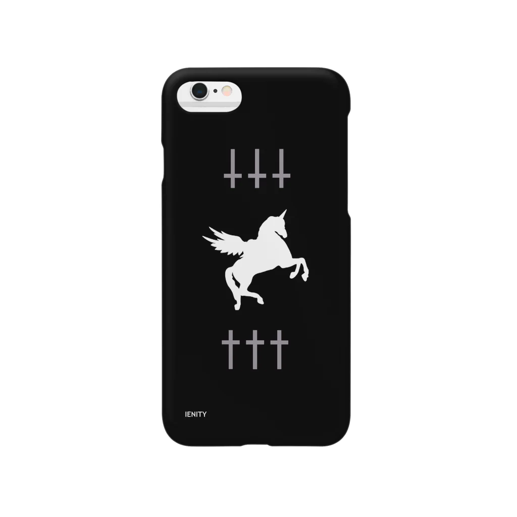 IENITY　/　MOON SIDEの✝✝✝ UNICORN ✝✝✝ #Black Smartphone Case