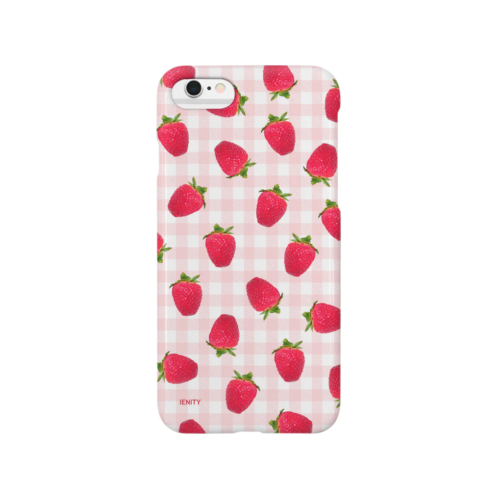 IENITY　/　MOON SIDEのStrawberry holic #Red Smartphone Case