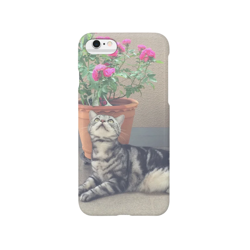 私もねこ好きのふわふわふーわ。 Smartphone Case