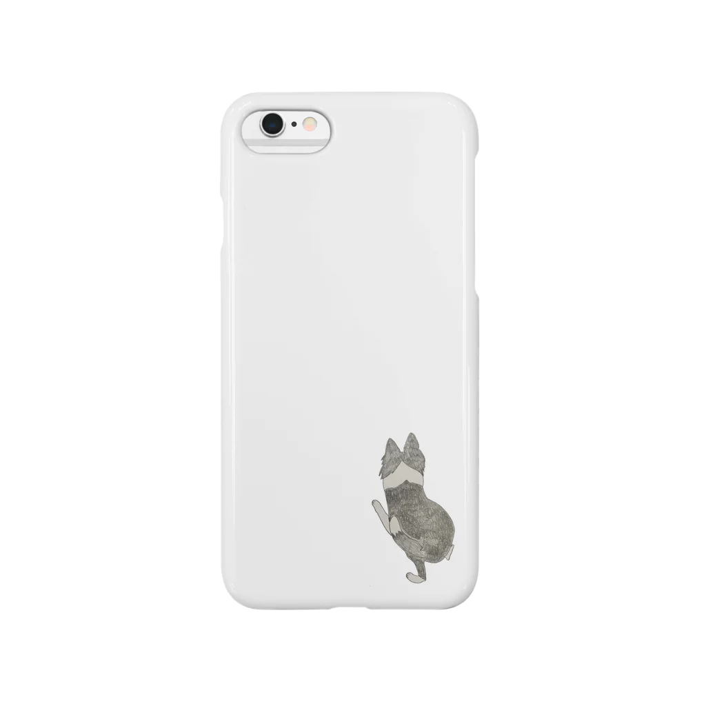 aibouのI♥︎BORDER COLLIE play bow series スマホケース