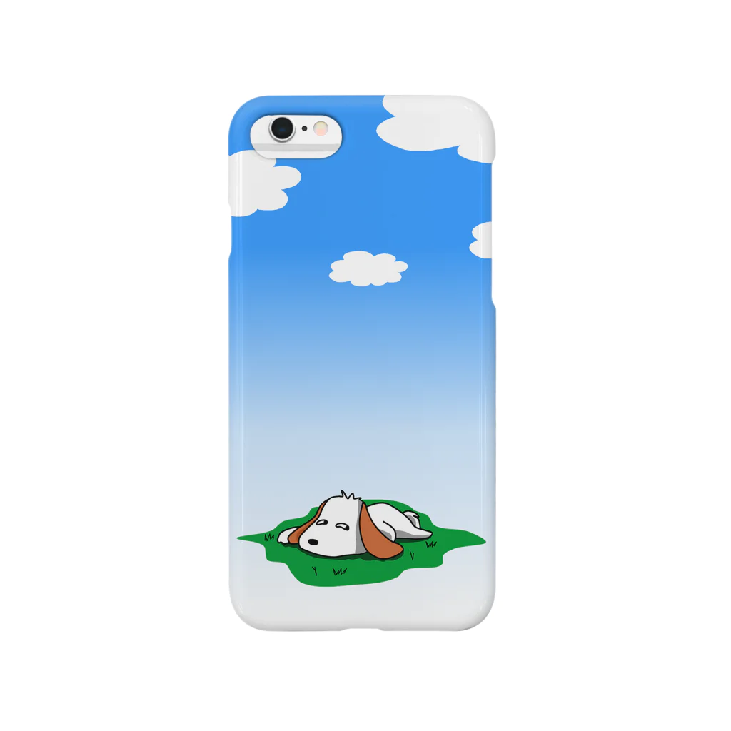 KENJI@LINEスタンプのひねくれワンコ　ほのぼの Smartphone Case