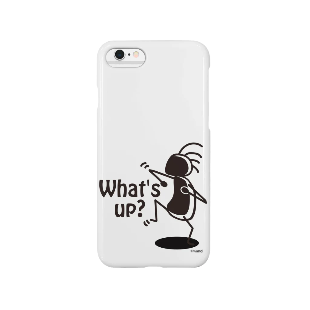 WANGIのWhat's up? Kokopelli スマホケース