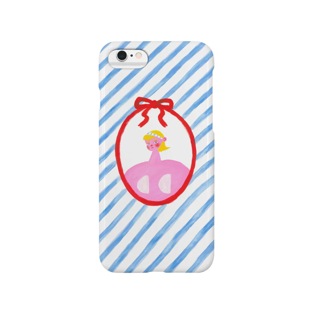 YA MARKETのロマンチック・ヌーブラ・ガール Smartphone Case