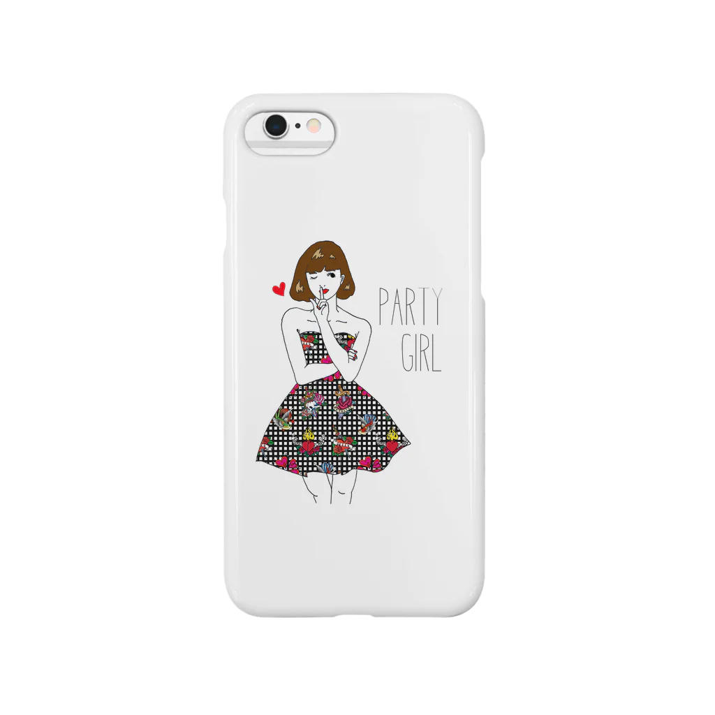 YUMI KOMORIのPARTY GIRL Smartphone Case