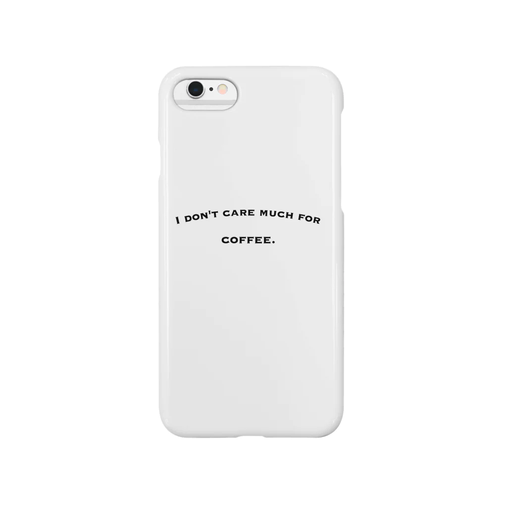 RURURU storeのNot coffee shop  Smartphone Case