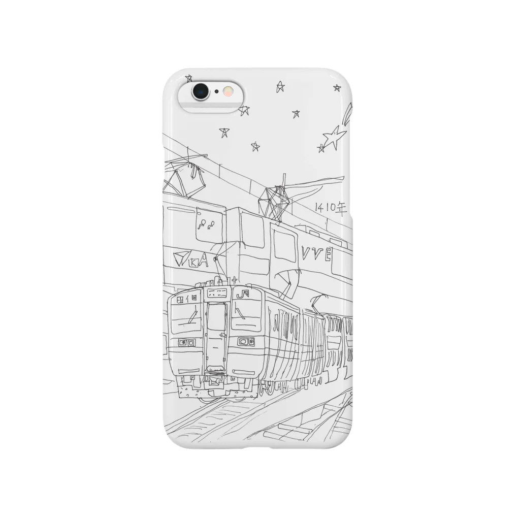 nijiiro records*の夜に走る2500系 Smartphone Case