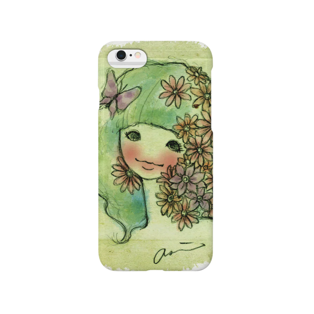 kaeruruの花と少女 Smartphone Case