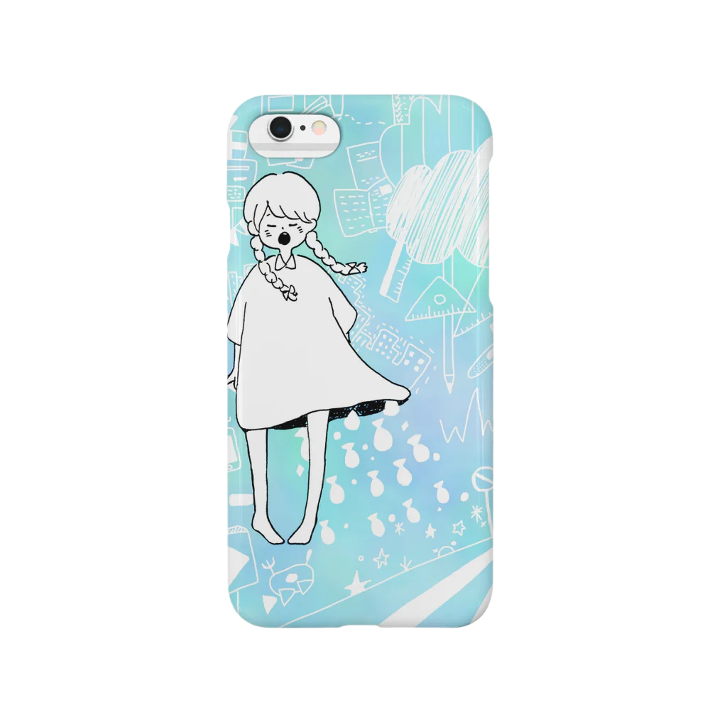 中山の女の子と空想世界 Smartphone Case