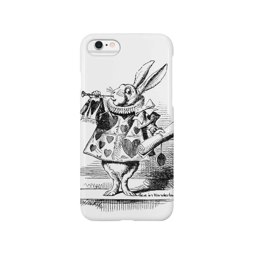 CABINWONDERLANDの時計うさぎ Smartphone Case