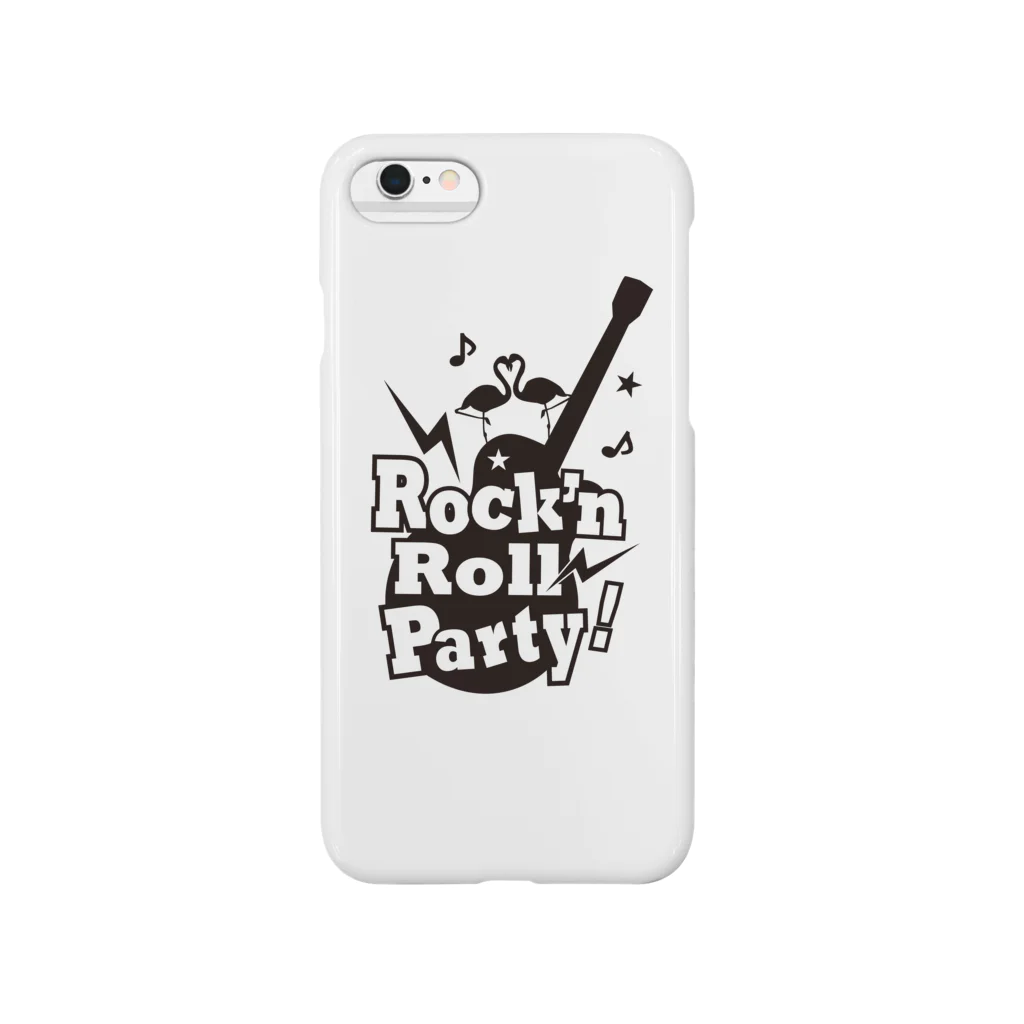 punkpantherのRock'n Roll Party black Smartphone Case