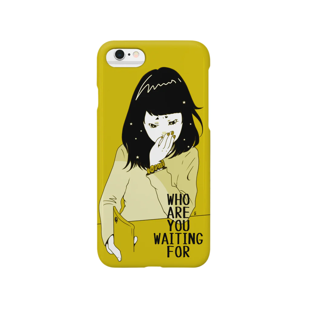 なで肩うさぎの美香堂のWHO ARE YOU WAITING FOR Smartphone Case