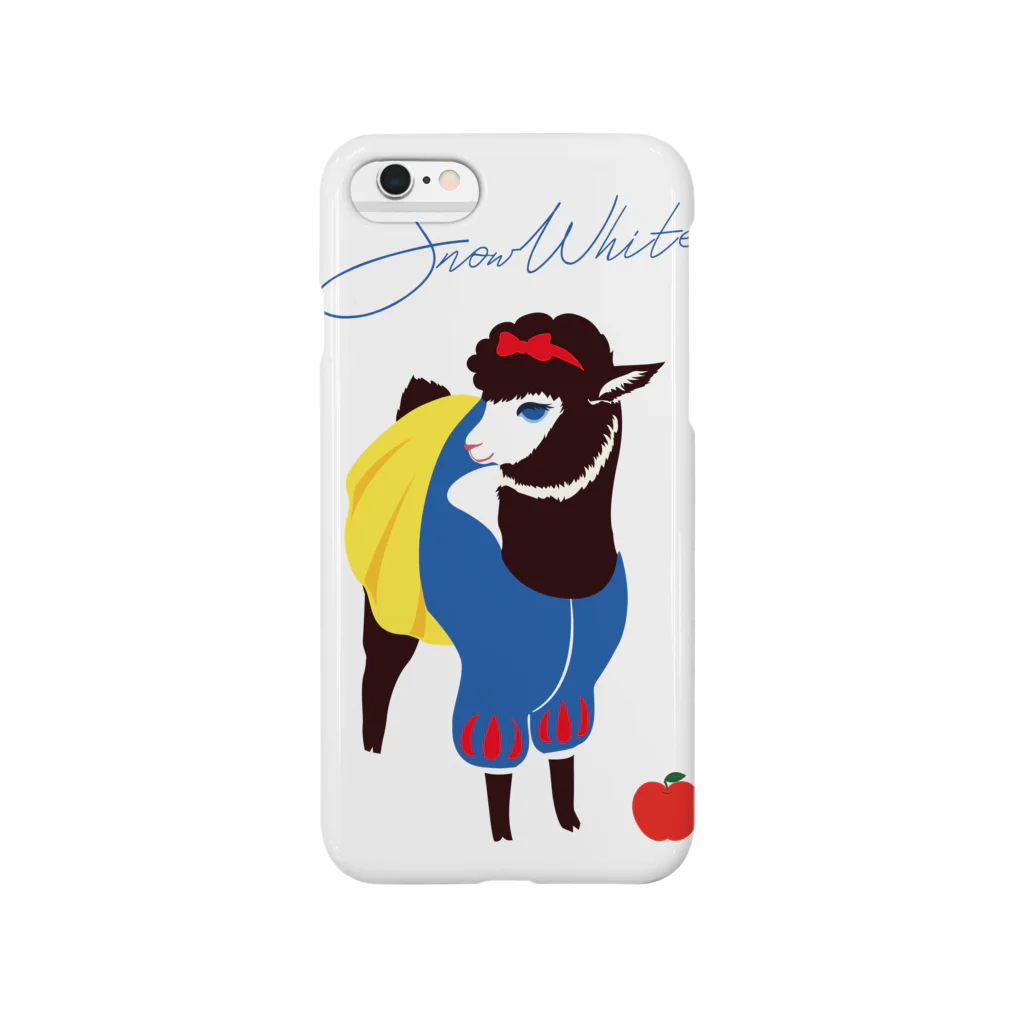 SWISS BLUEのsnow white Smartphone Case